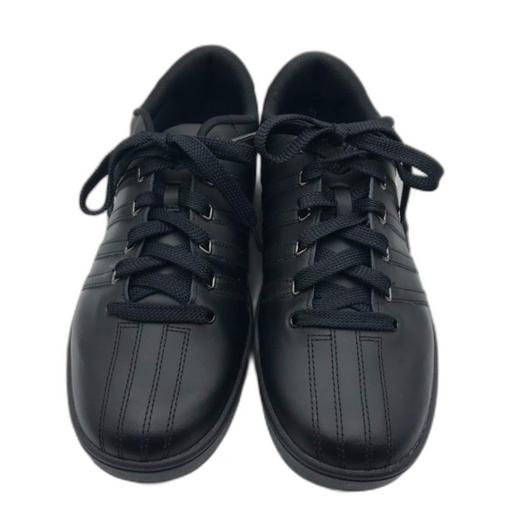 K Swiss Men's Triple Black Sneakers Size 11 Memory Foam Comfort Footbed Shoes - Picture 4 of 12